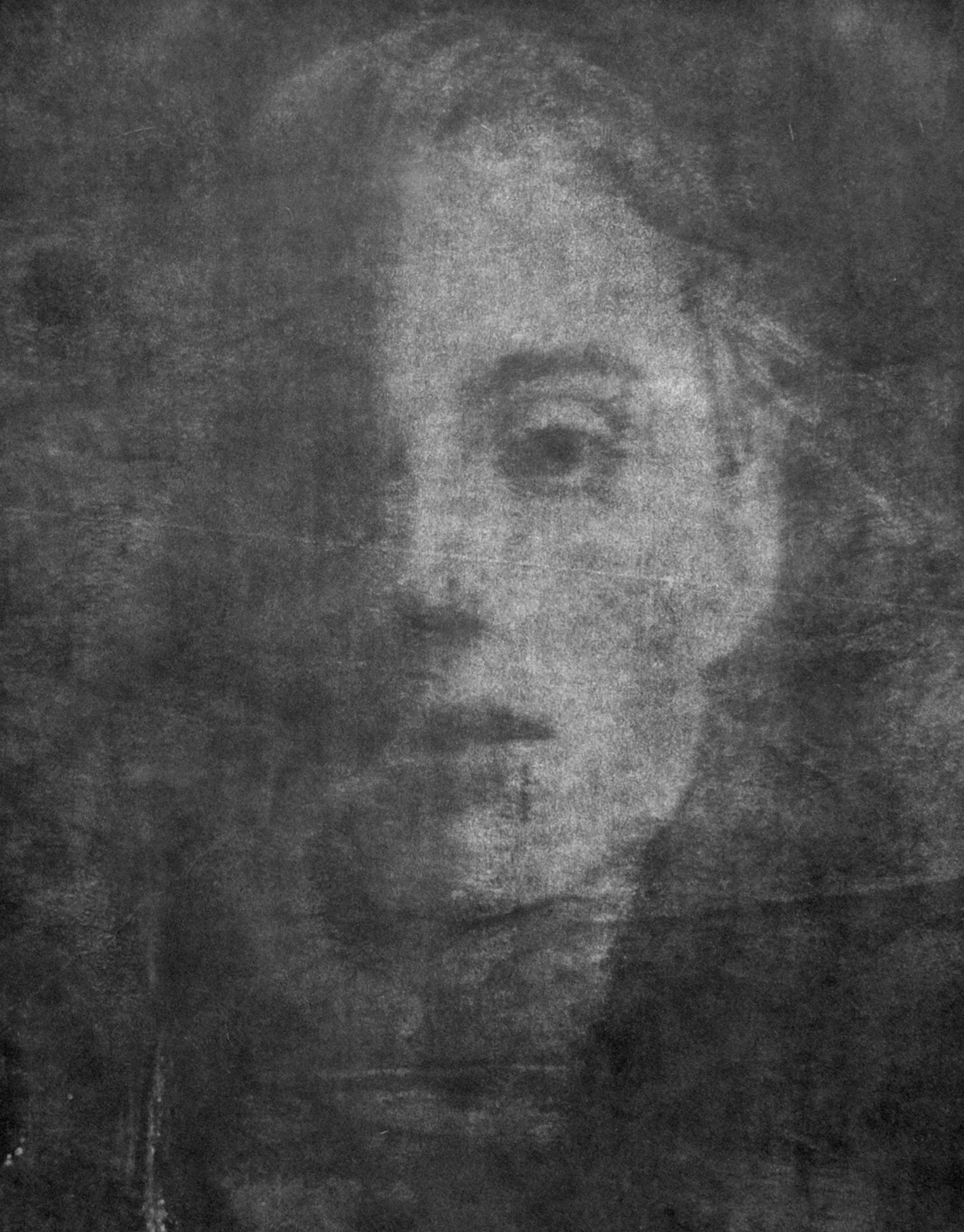 Half Covered Face