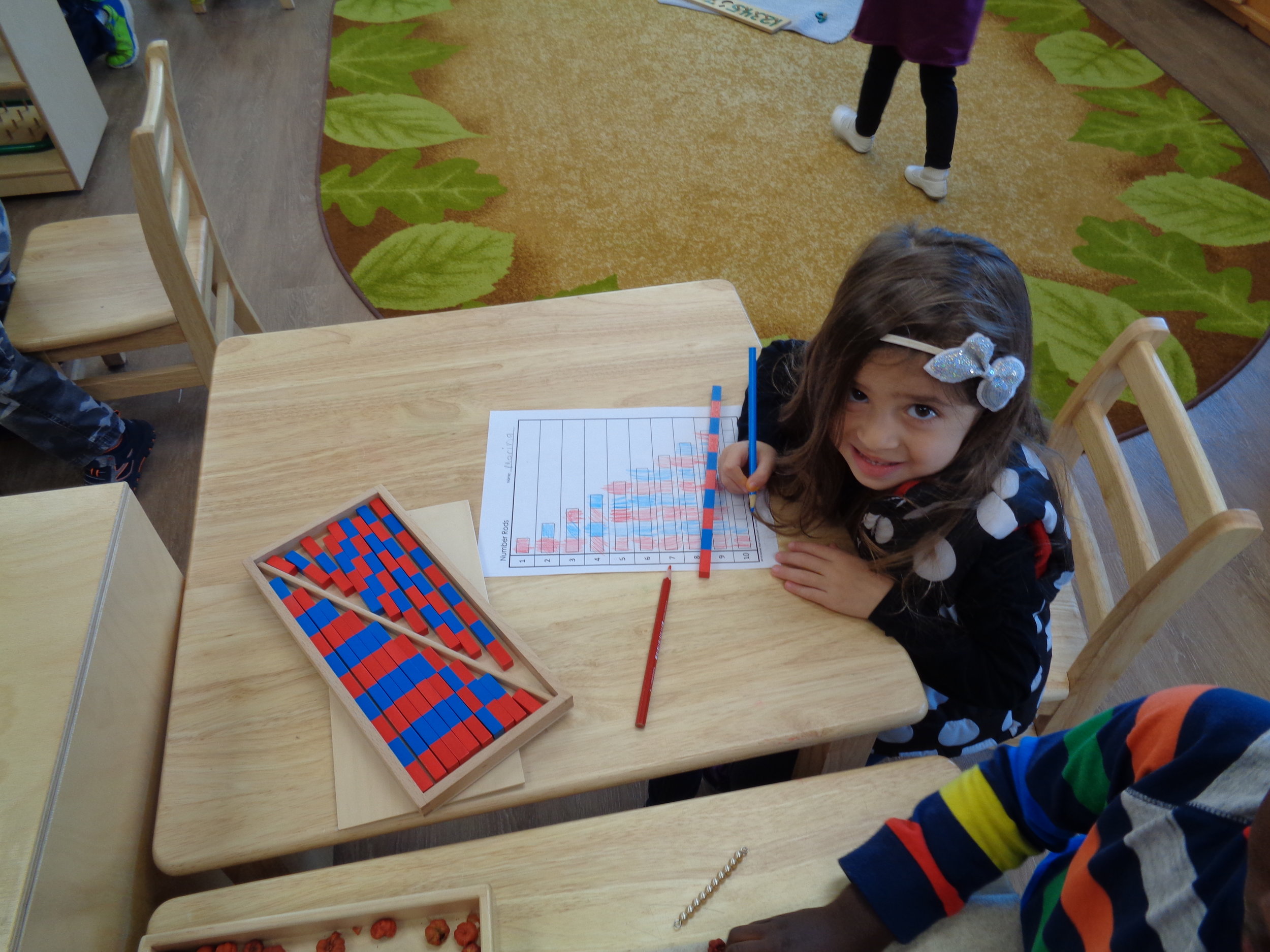 Our Montessori School of Wooster provides the respect, independence, and freedom for the child to explore and grow throughout the daily life activities, such as mopping, scrubbing, toileting, cooking and preparing food. 
