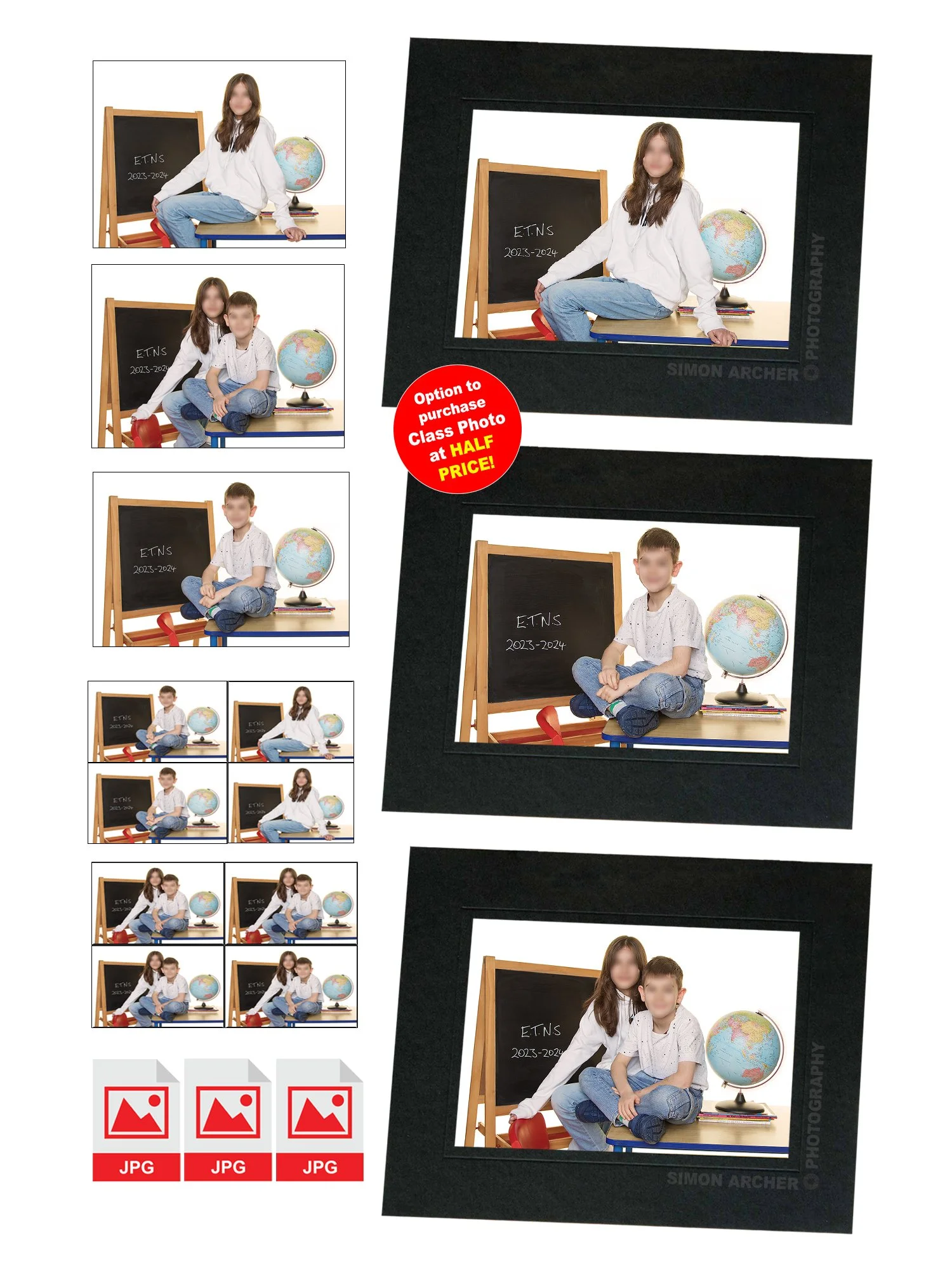 Pack G - Popular,  3 images