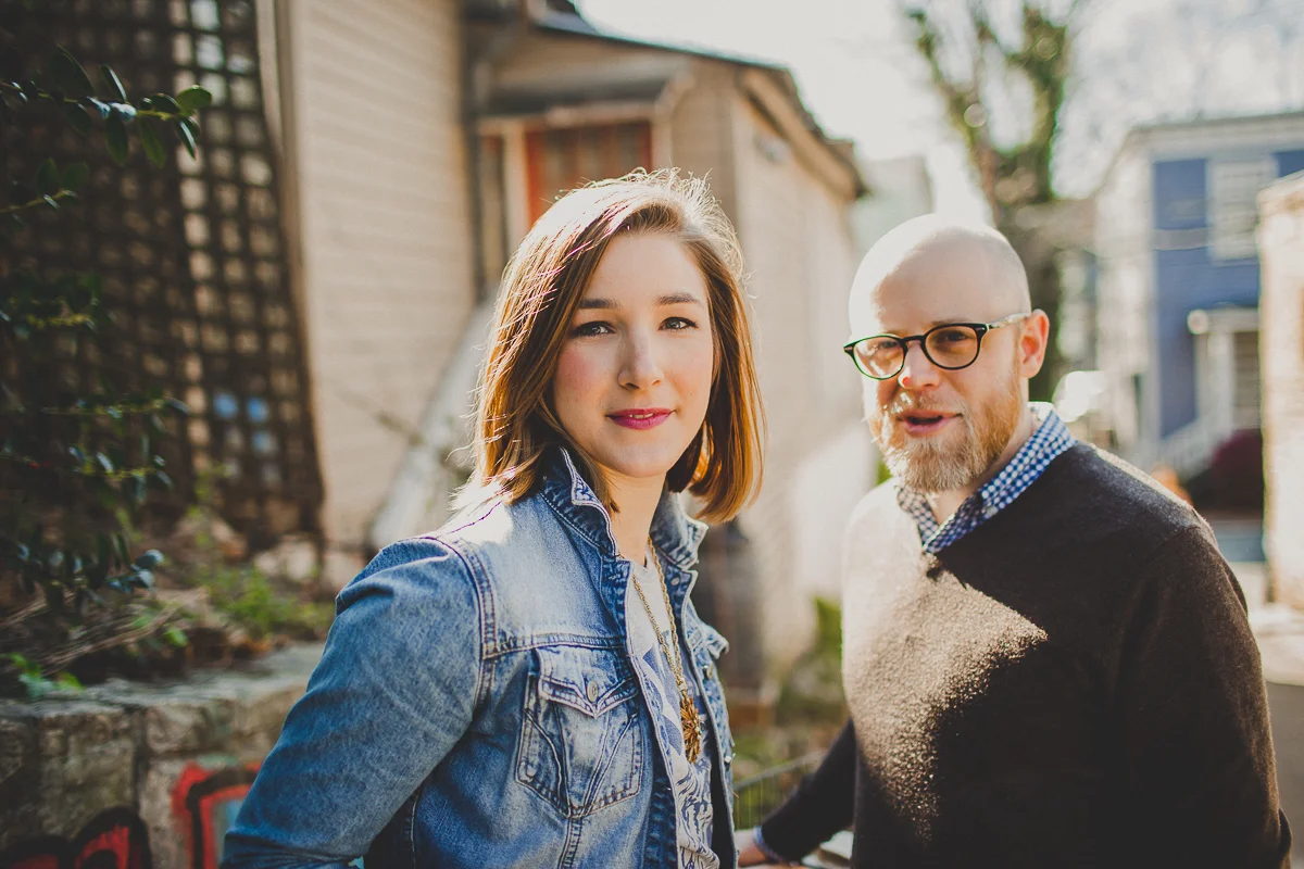 cabbagetown engagement session | atlanta wedding photographer