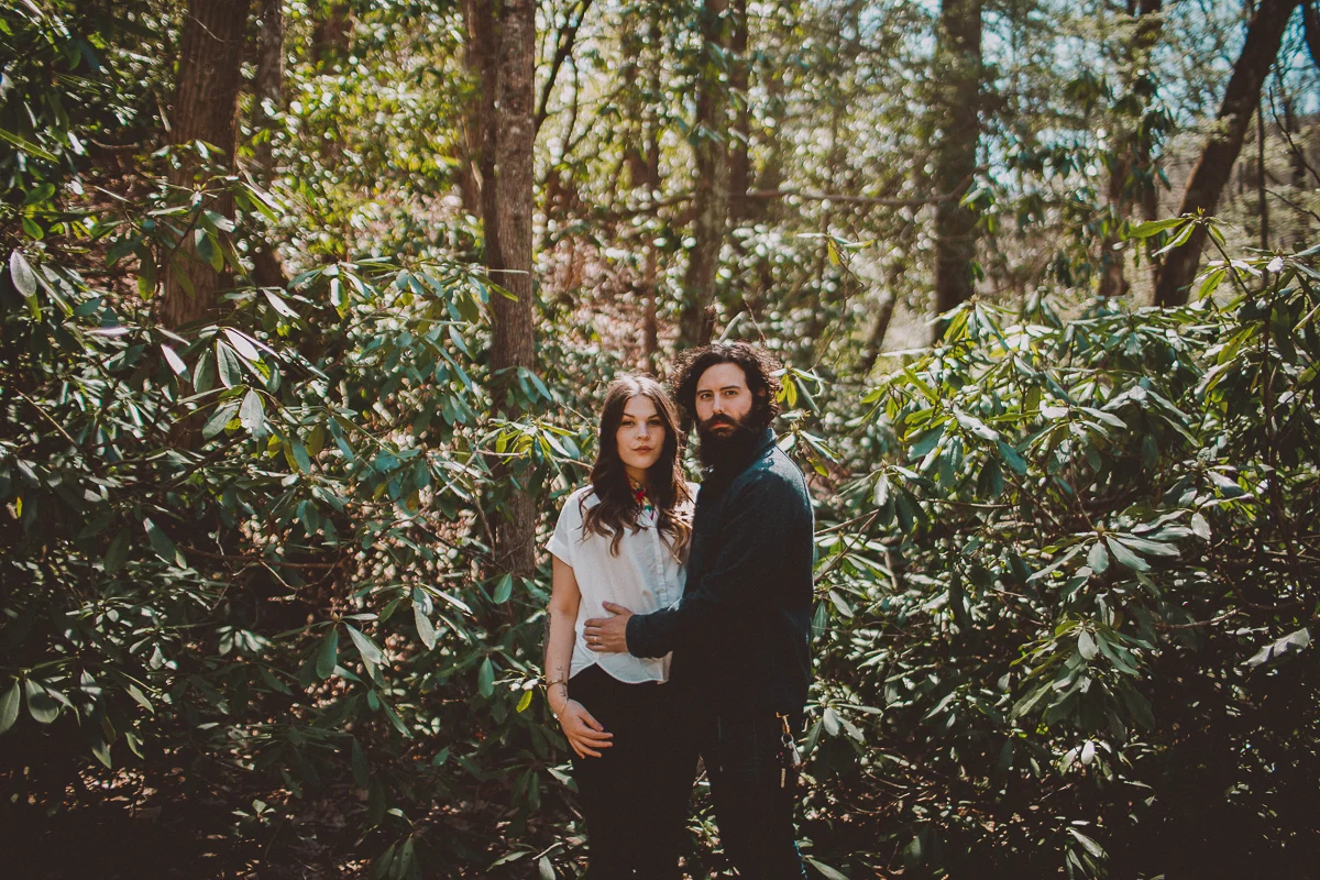 north georgia mountain adventurous couples session | preview