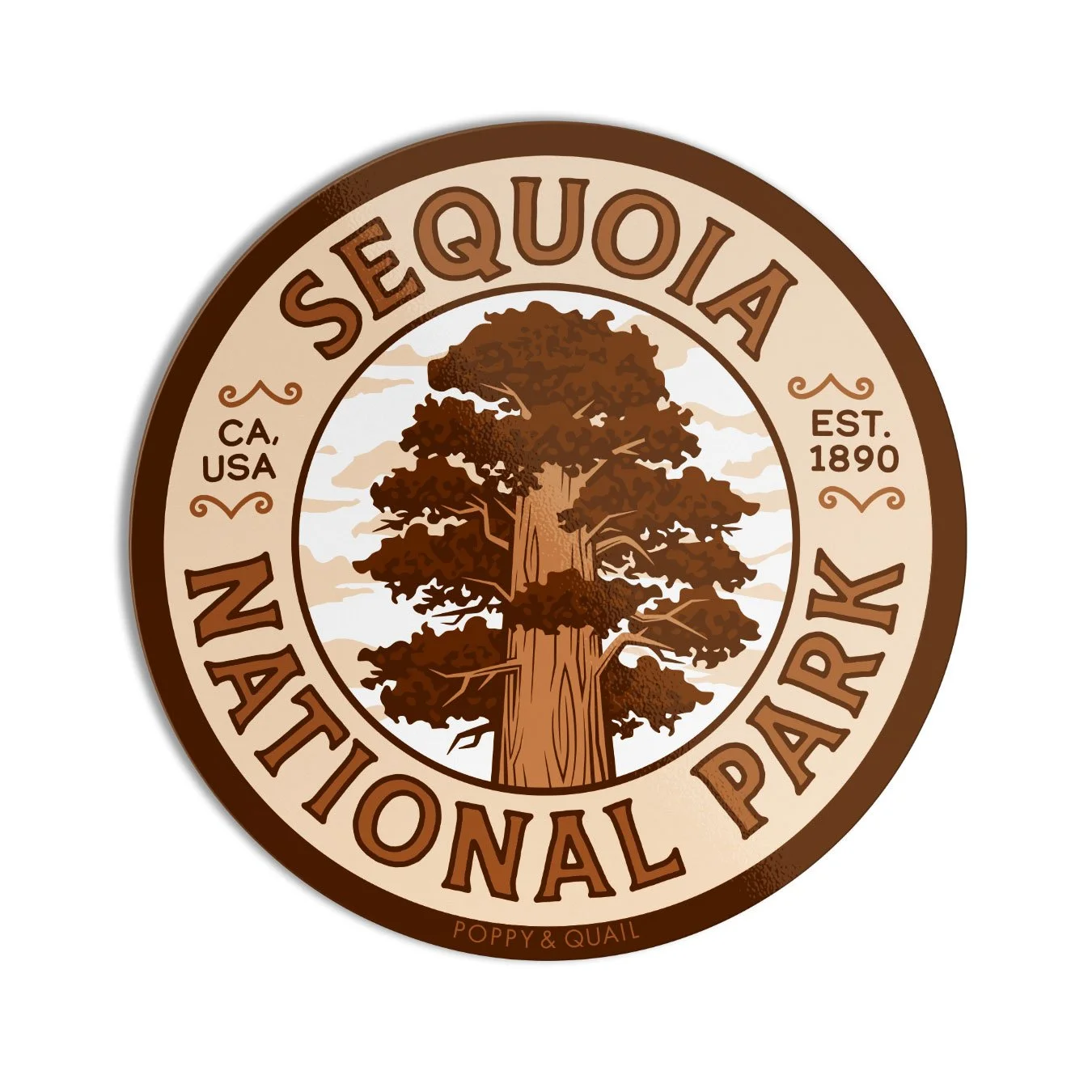 Sequoia NP Emblem Sticker