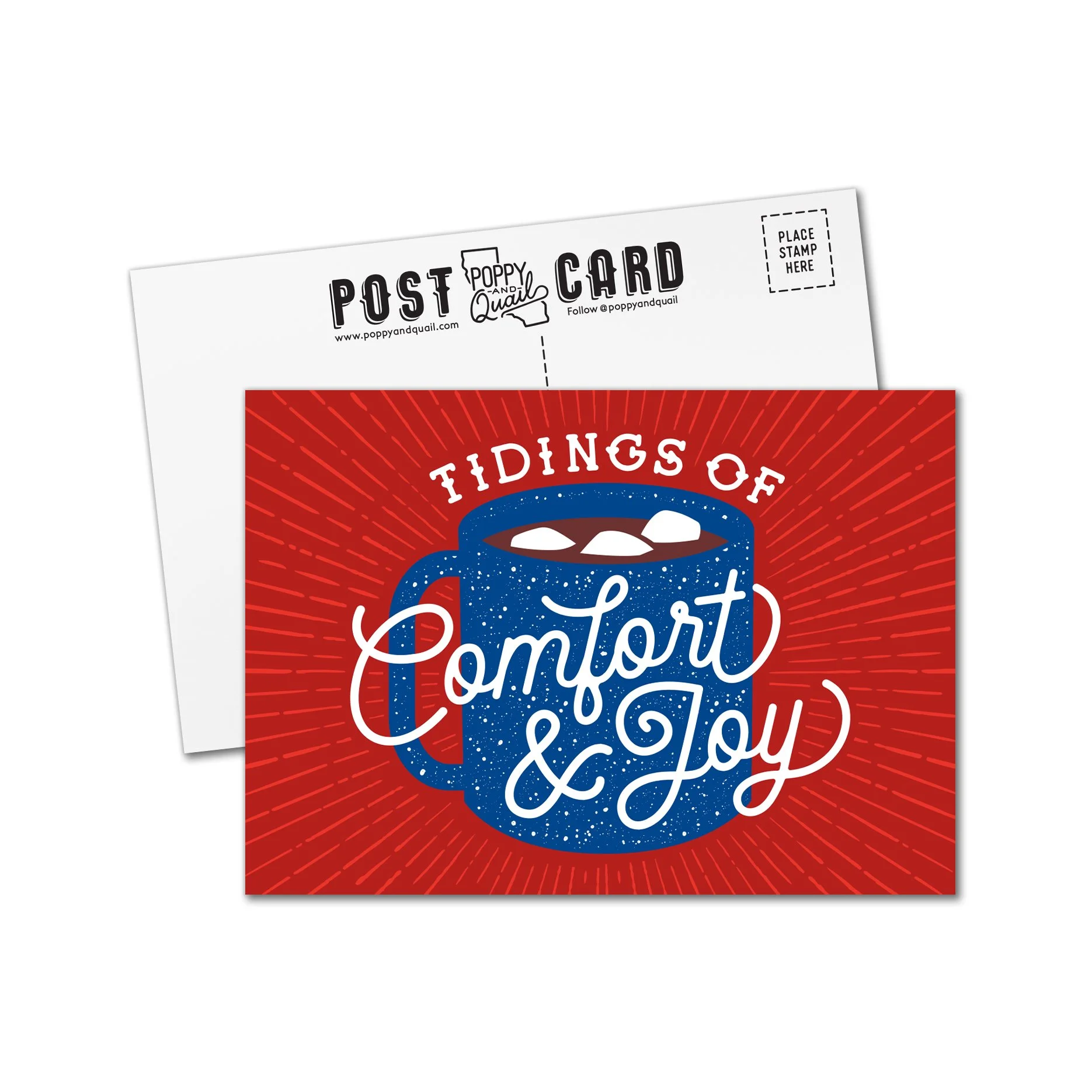 Comfort & Joy Postcard