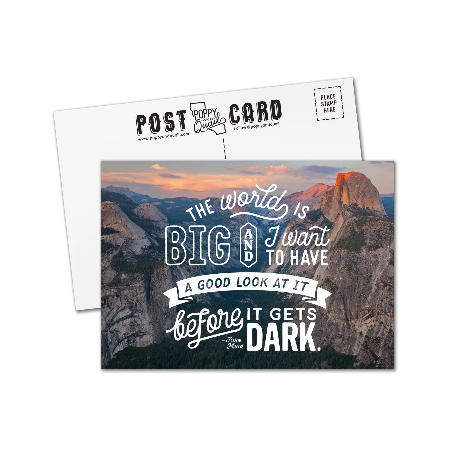 Big World Postcard