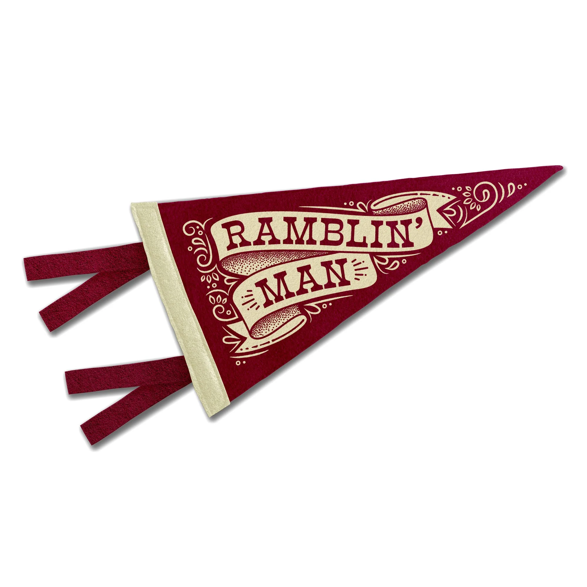 Ramblin' Man Mini Pennant
