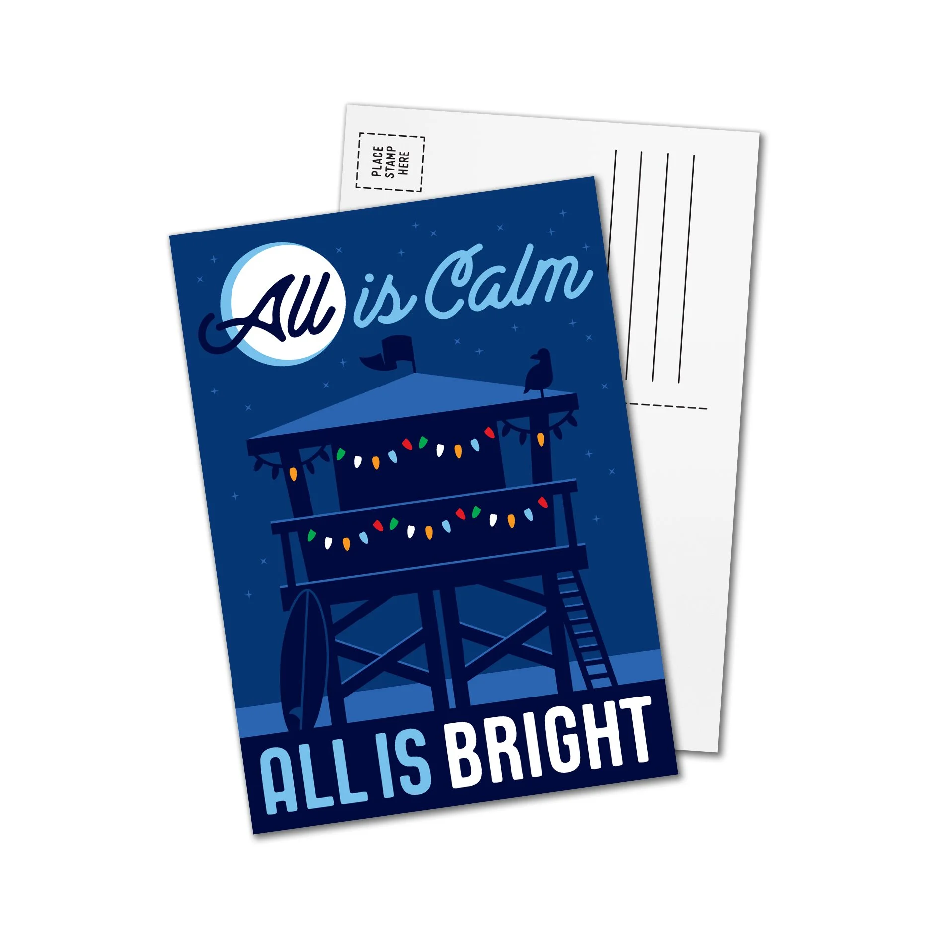 Silent Night Postcard