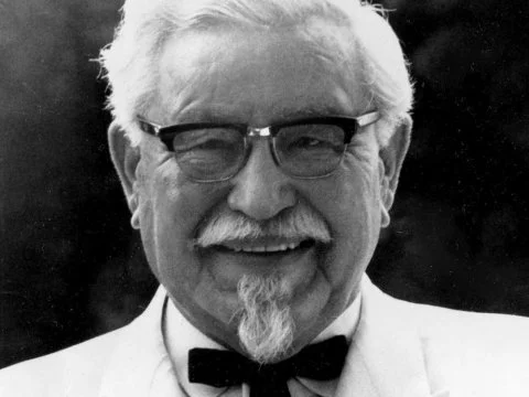 Ok so this is a different Colonel but he's from Kentucky and Mav loves his chicken!