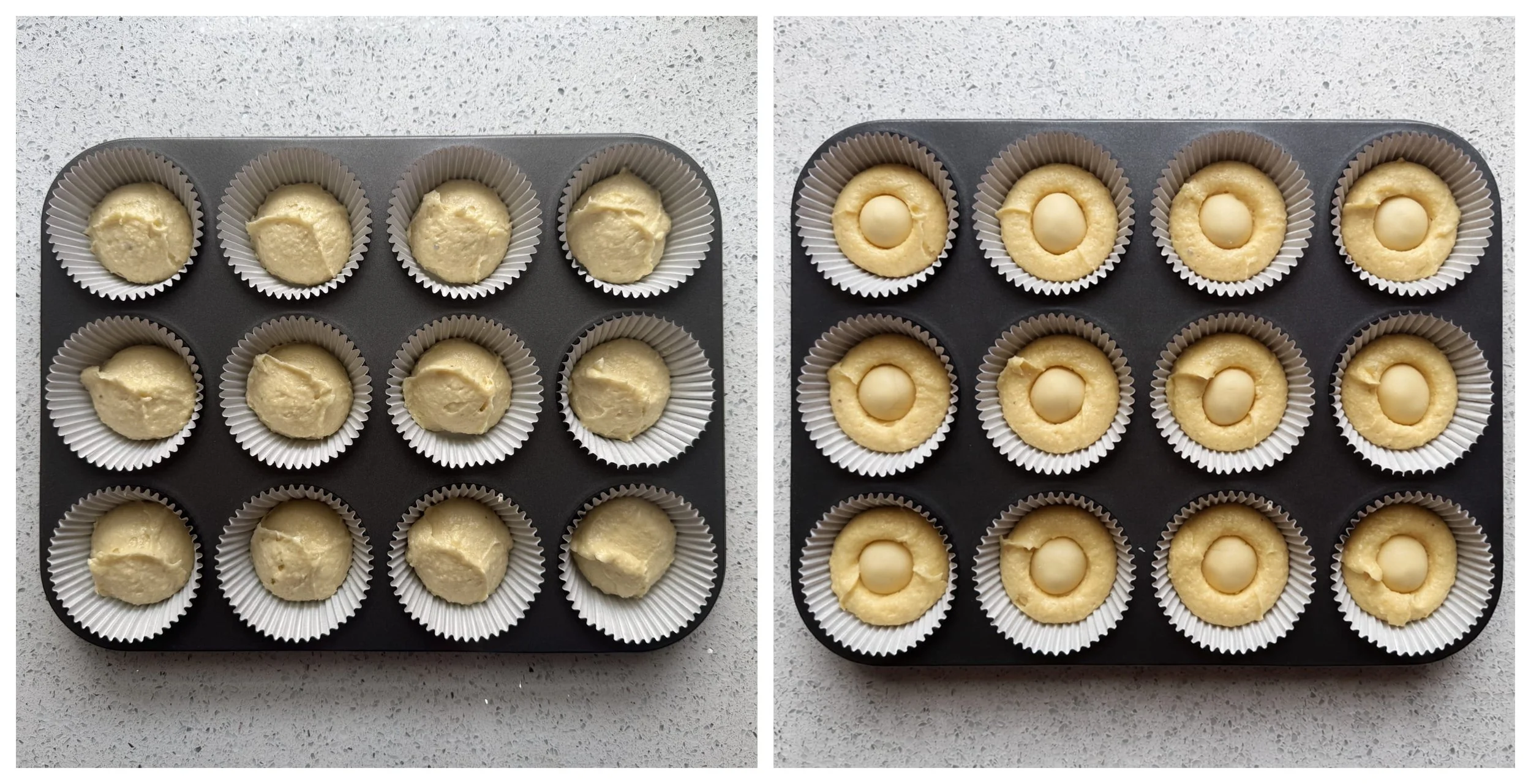 Almond Croissant Cupcakes