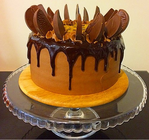 Terry's Chocolate Orange Drip Cake