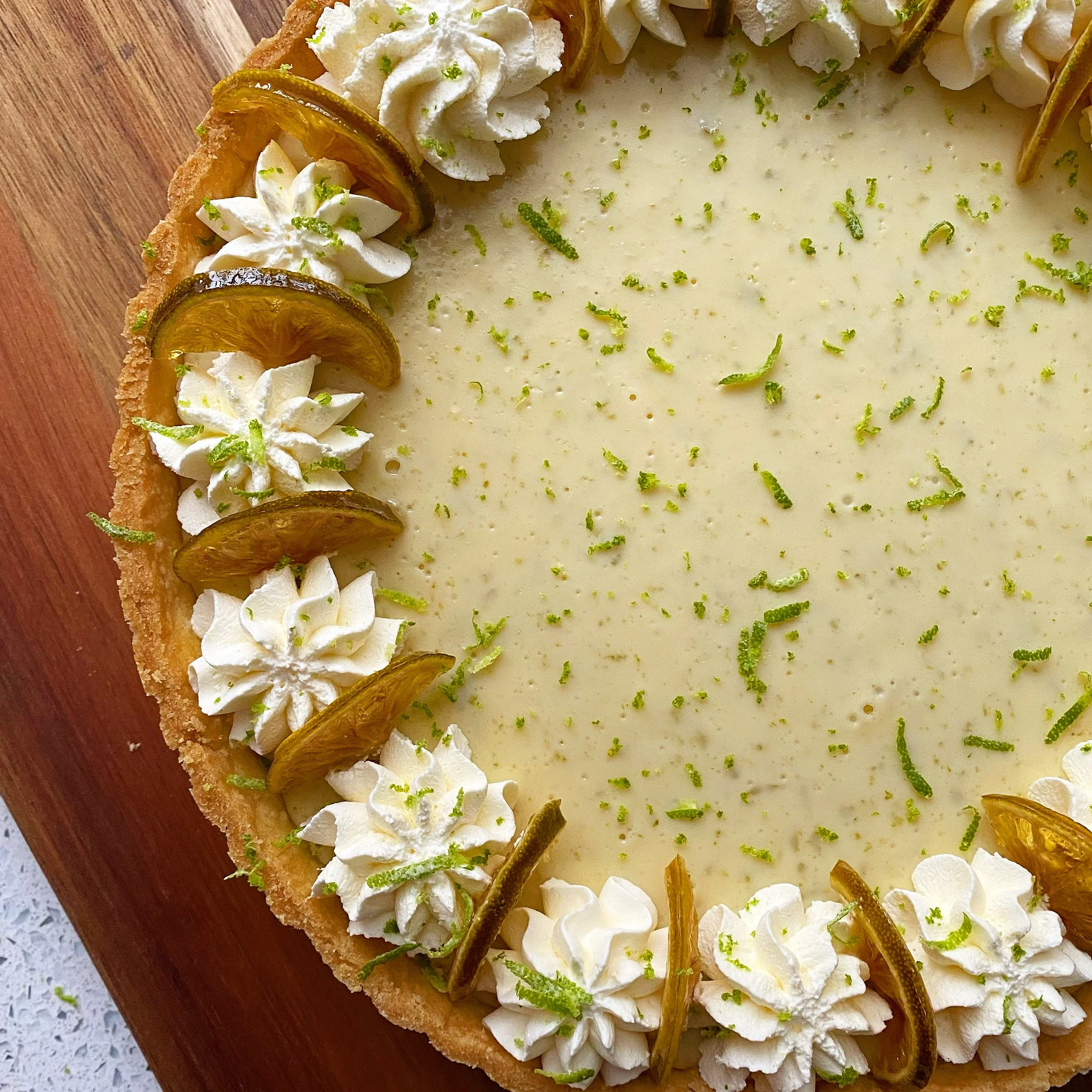 Baked Key Lime Pie