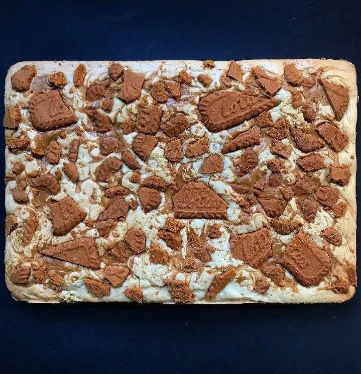 Lotus Biscoff Biscuits Blondies