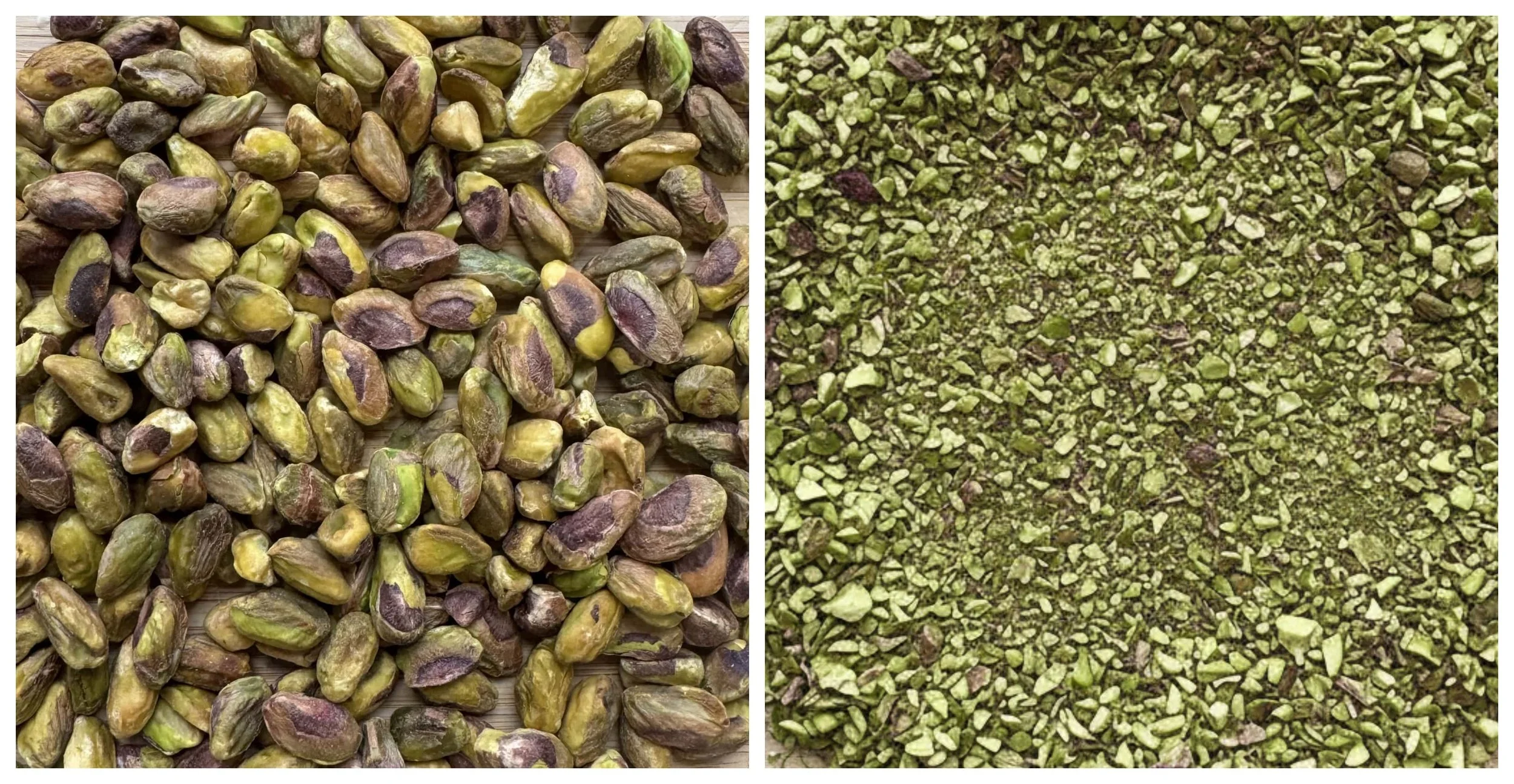 White Chocolate and Pistachio Blondies