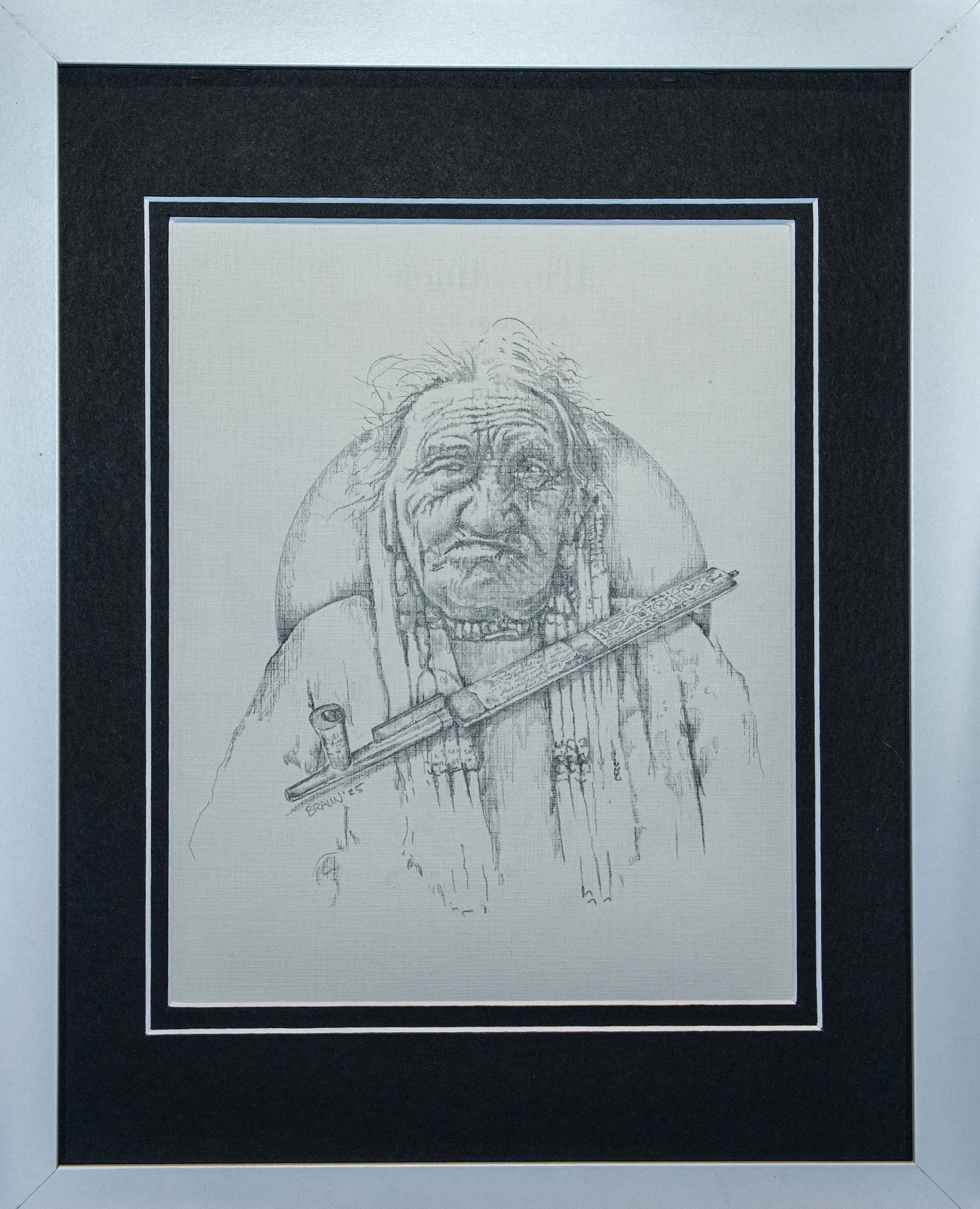 Disgruntled “Chief Sleepy Eye”