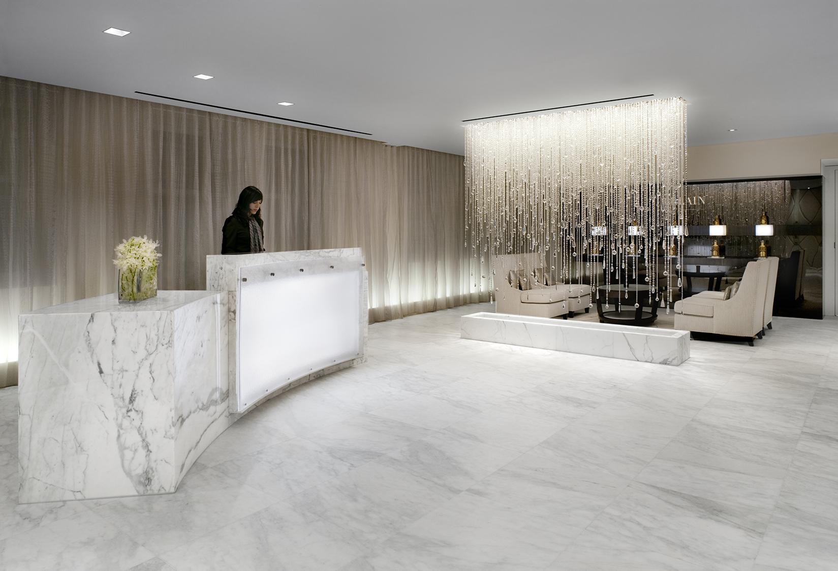 Guerlain NYC Spa Ceiling Fixture