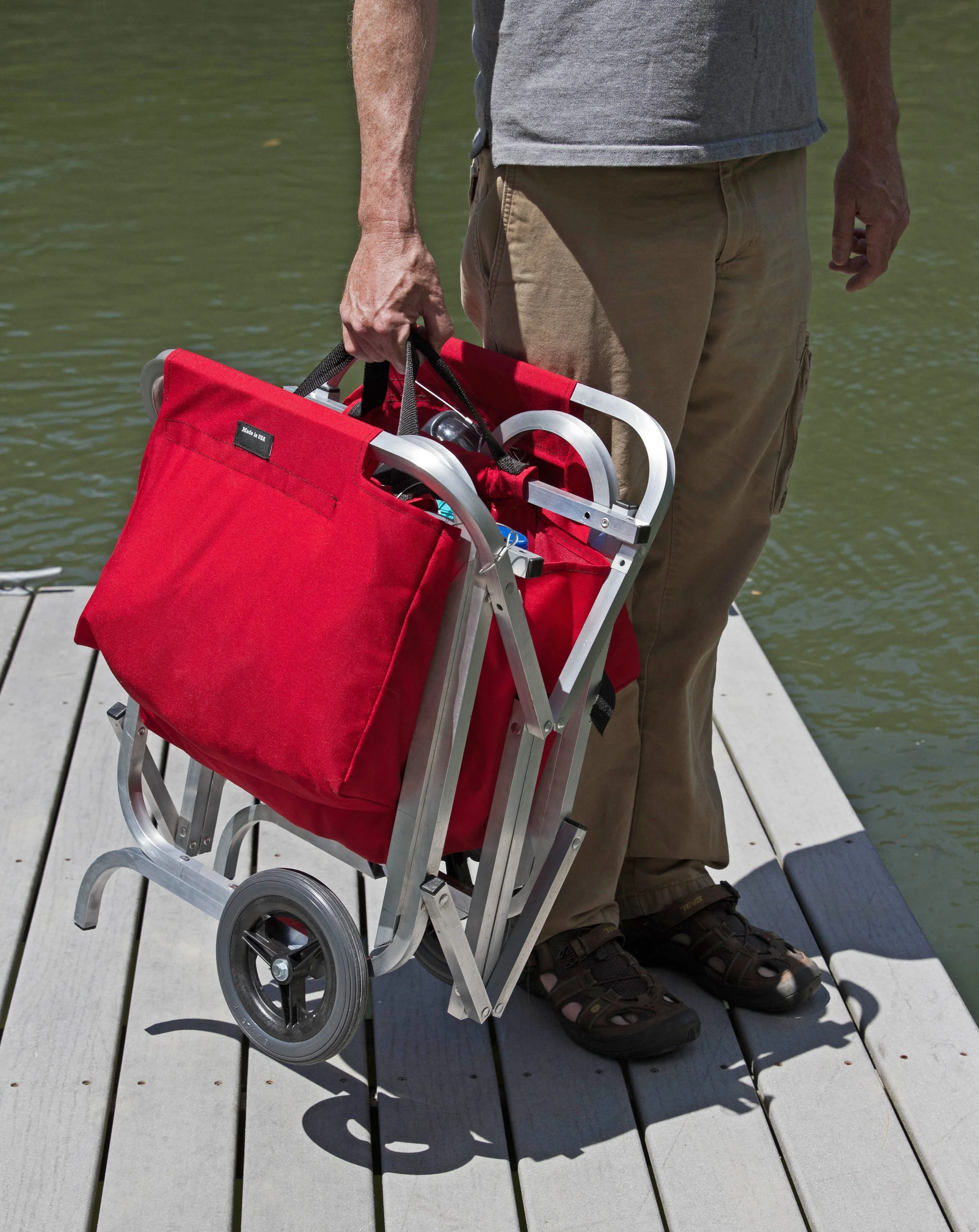 City Companion Loaded, Folded & Carried as a Tote