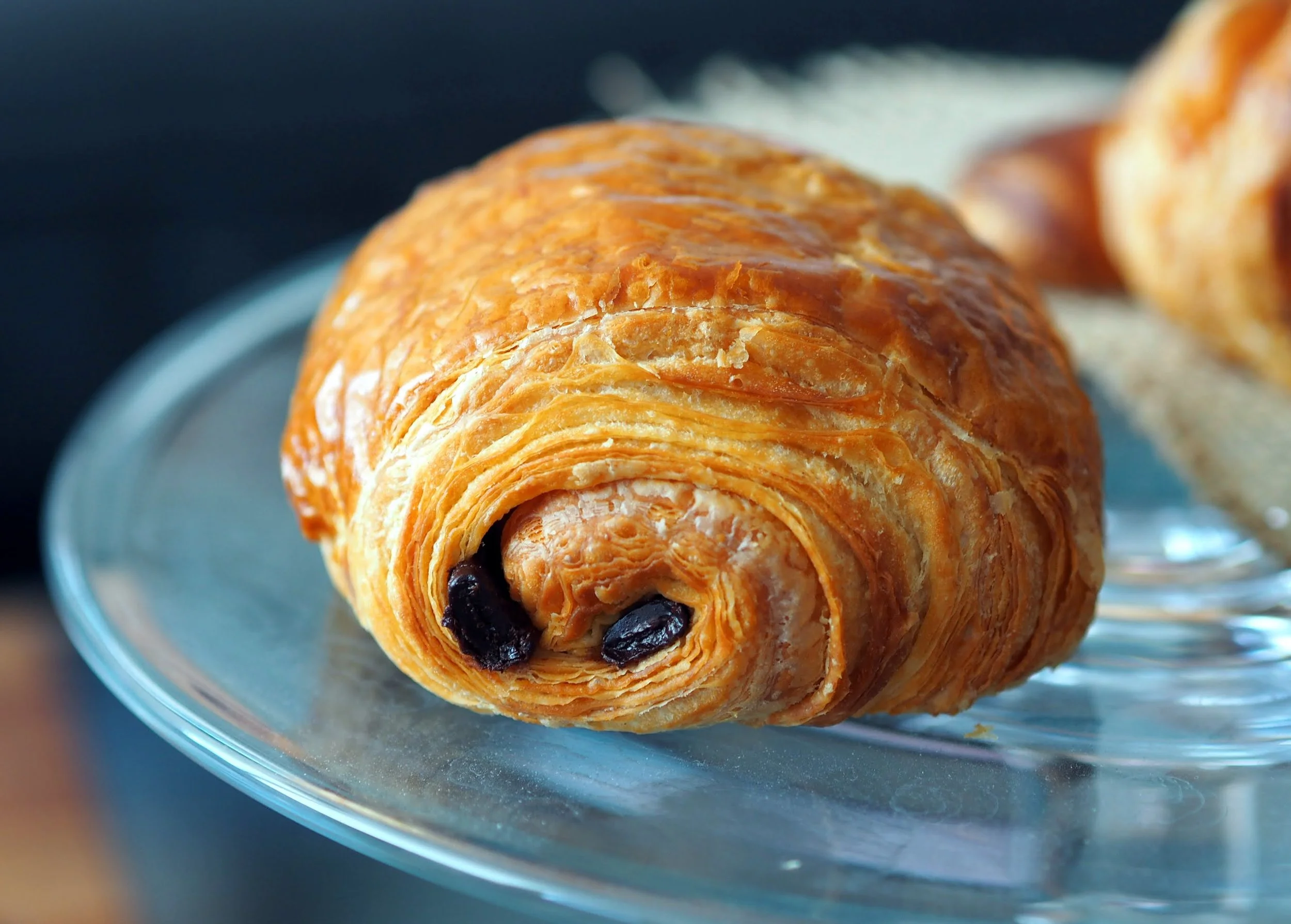 Mmmm chocolate croissant.