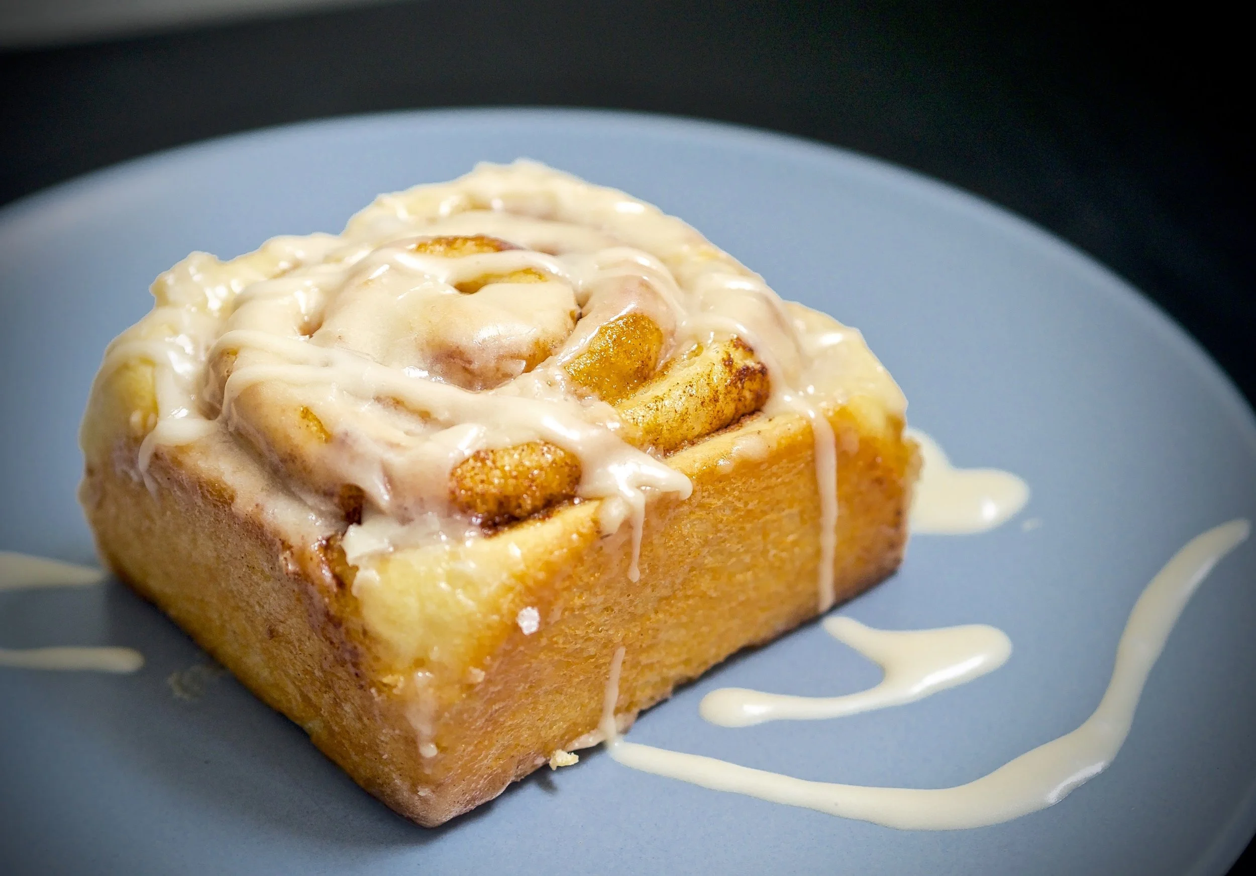 These cinnamon rolls are unbelievable. I wish this could be scratch-n-sniff.