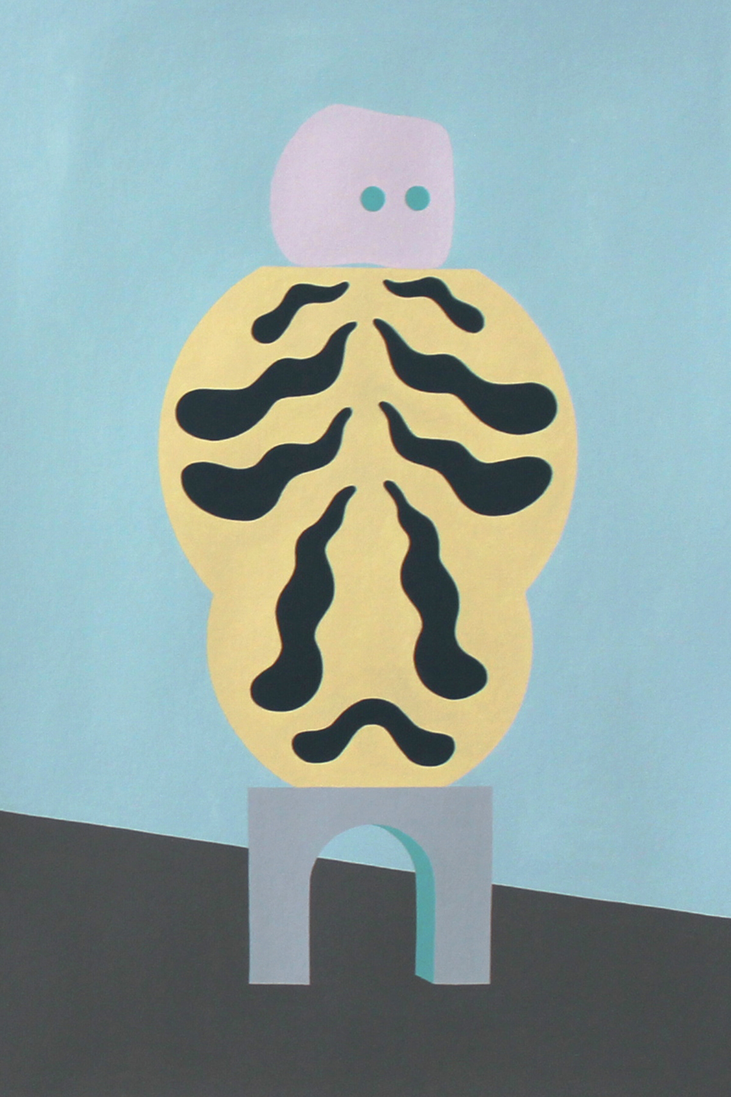  Acrylic Painting 28” x 40”  2020 