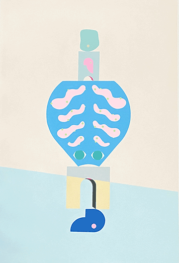  Acrylic Painting 28” x 40”  2020 