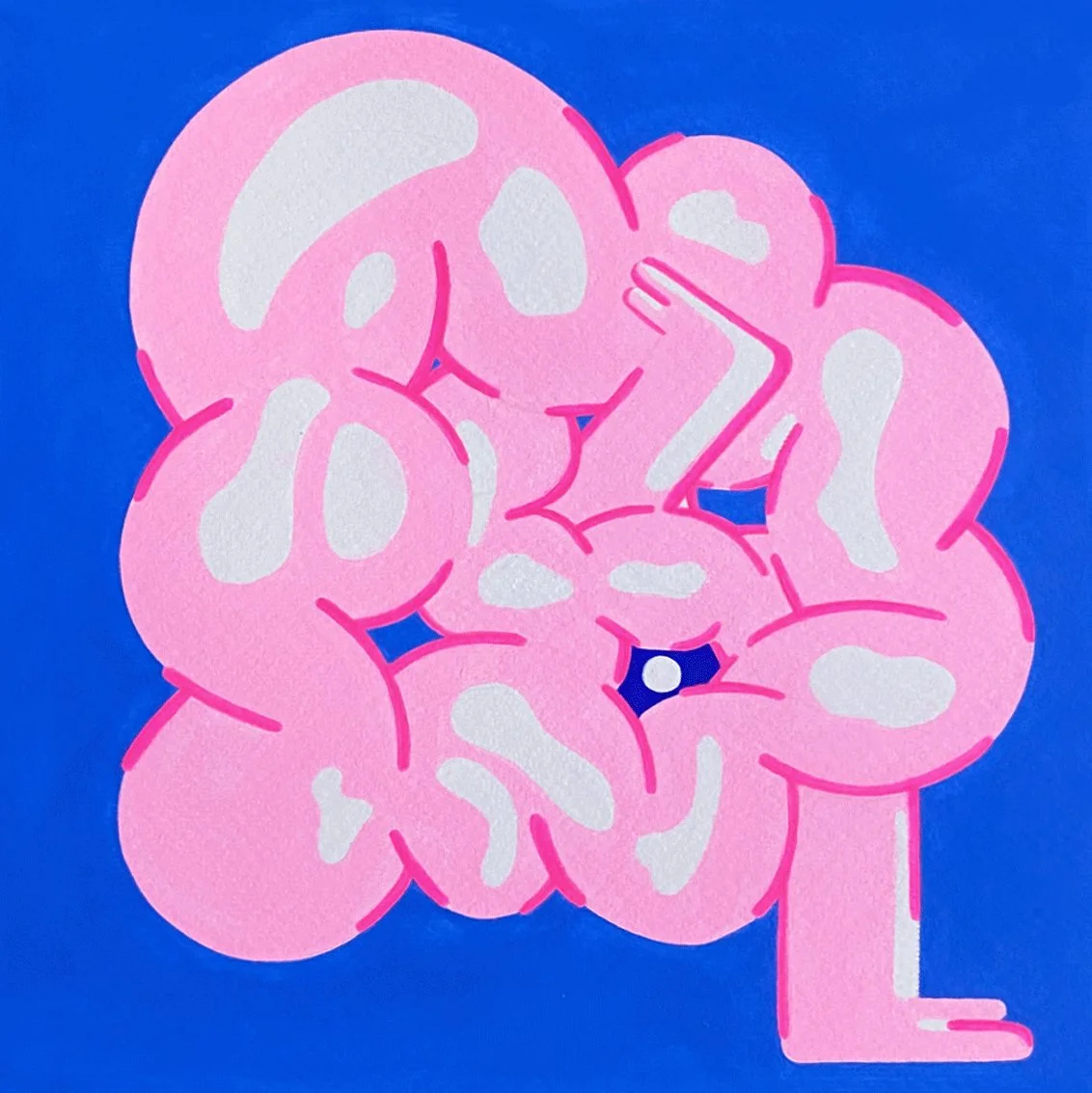  Acrylic painting 12”x12”   2022 