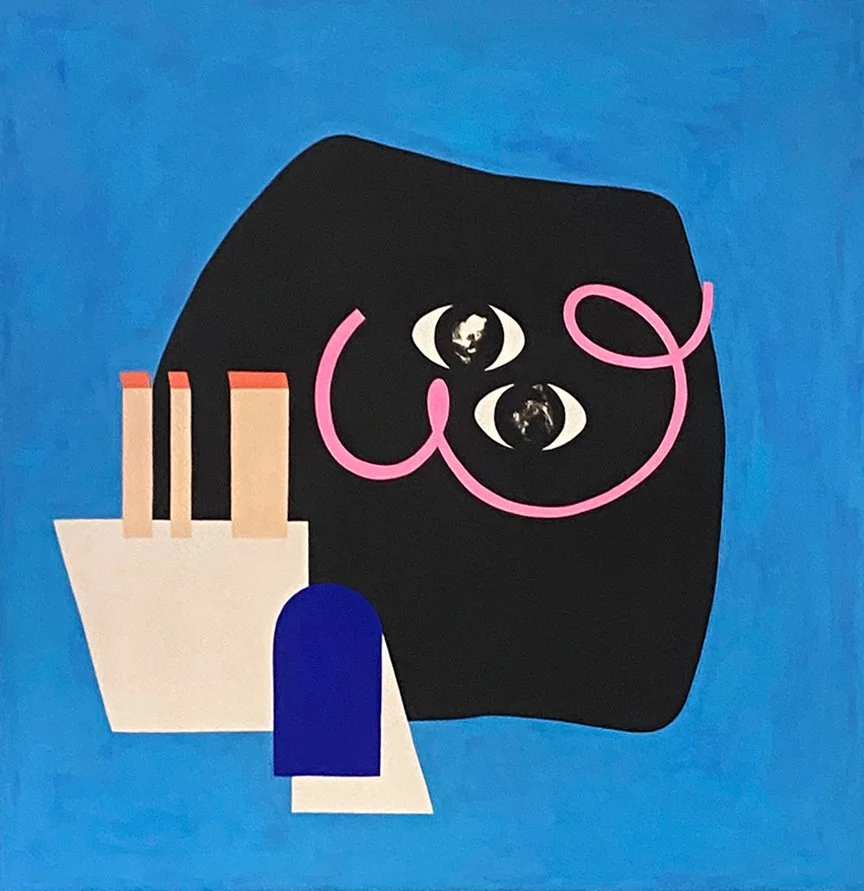  Acrylic painting 27”x27”  2022 