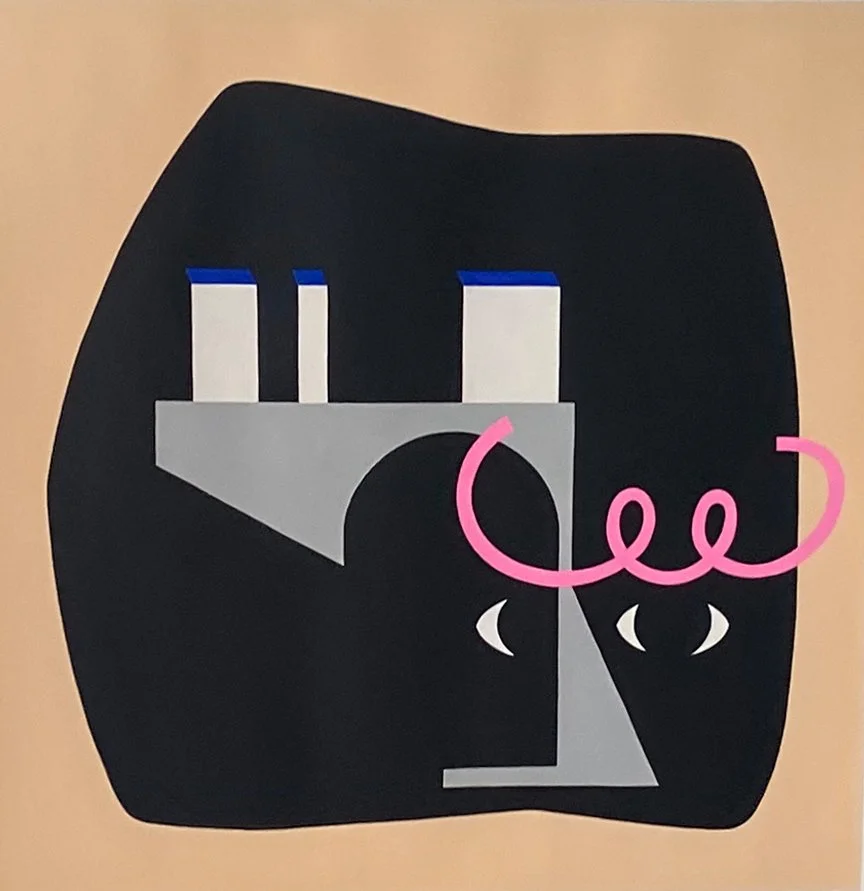  Acrylic painting 27”x27”  2022 