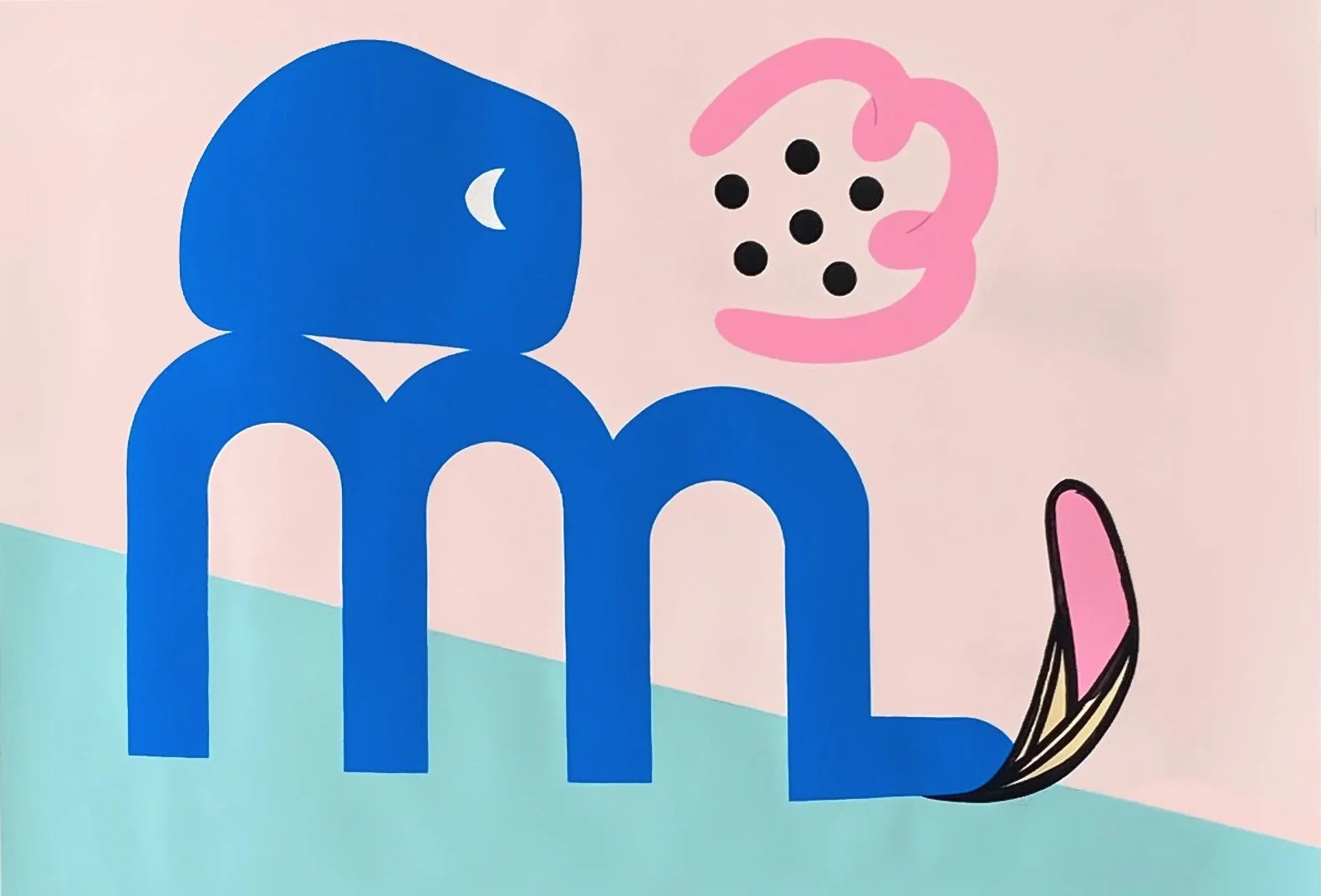  Acrylic painting 28” x40”  2021 