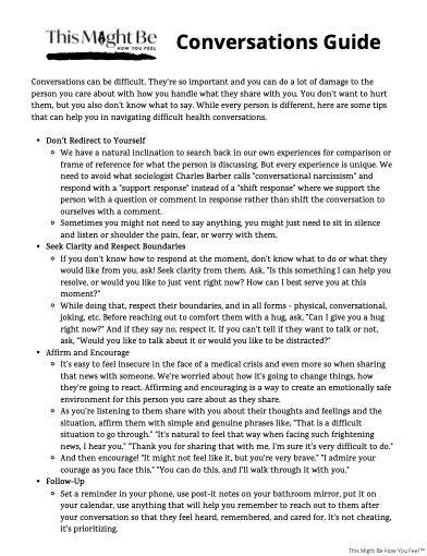 Conversation Guide