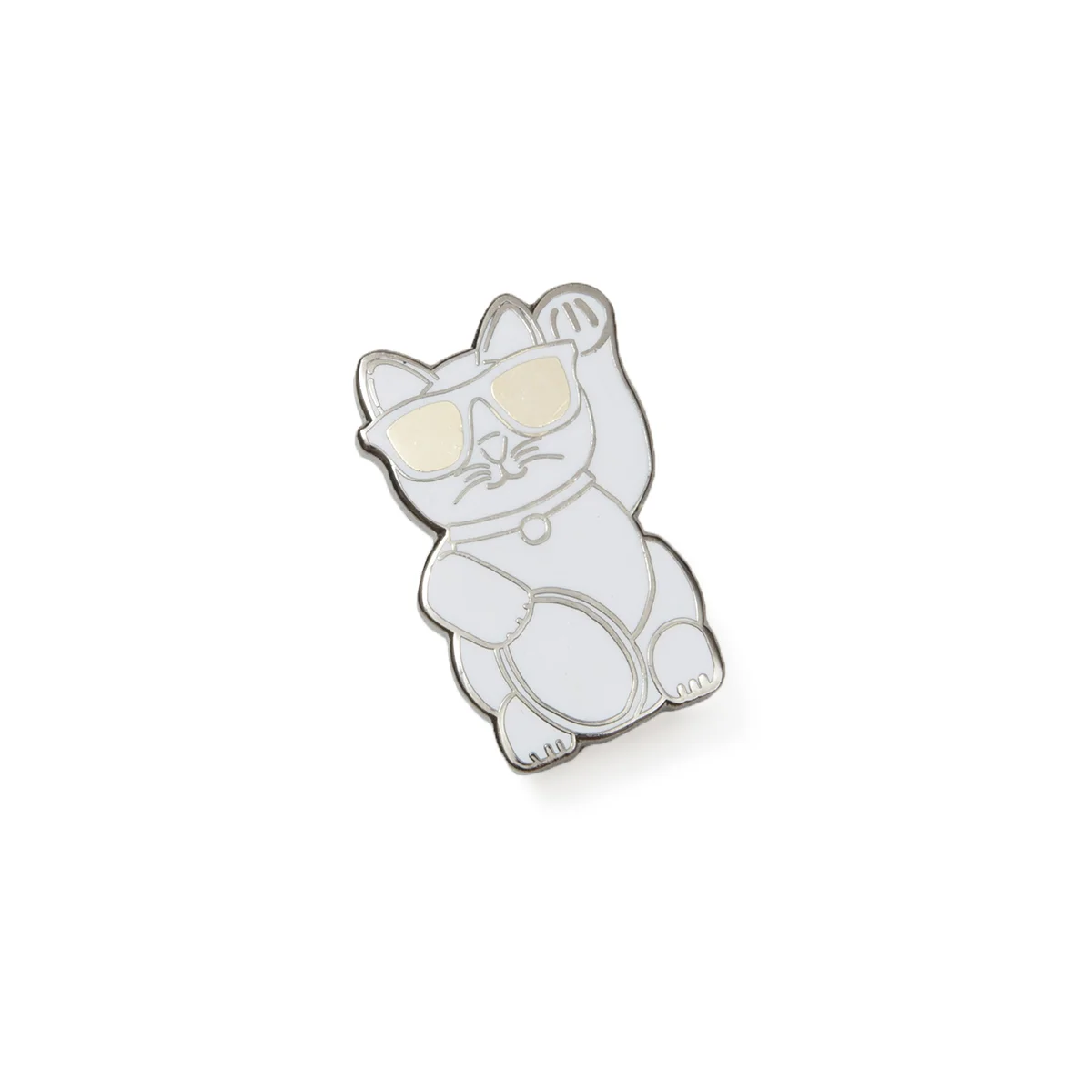 Lololucky™ Pin - White