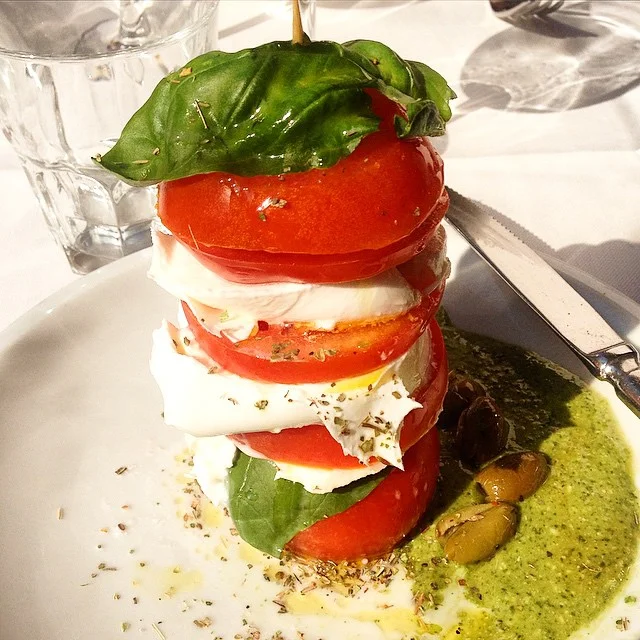 Caprese never looked so good #notleavingever