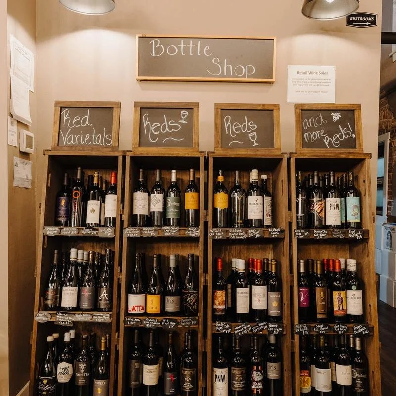 Trey Pouring in Deer Park at Vine Wine 