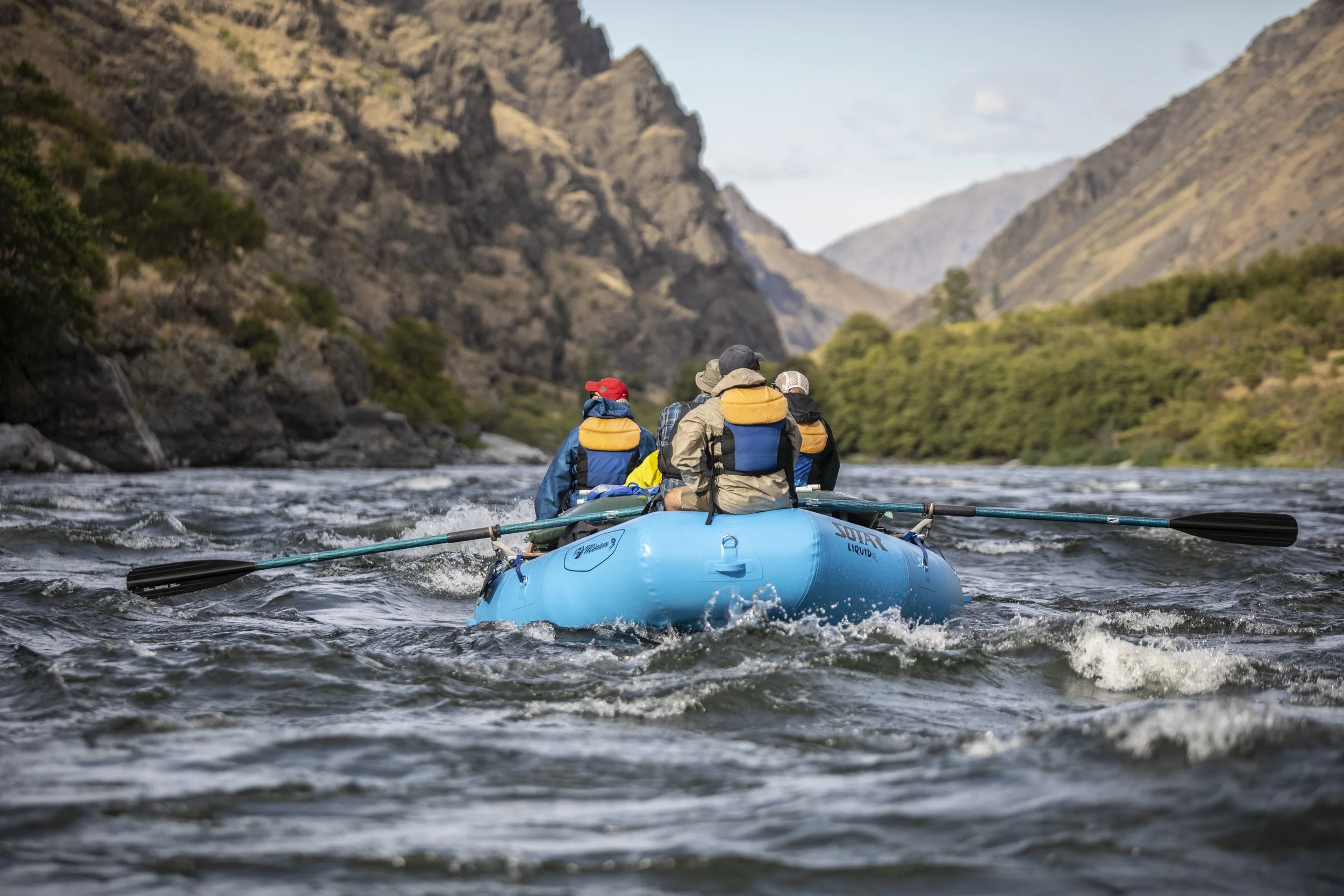 Food and Wine on the River - Rafting Down Hells Canyon with Trey and Holly