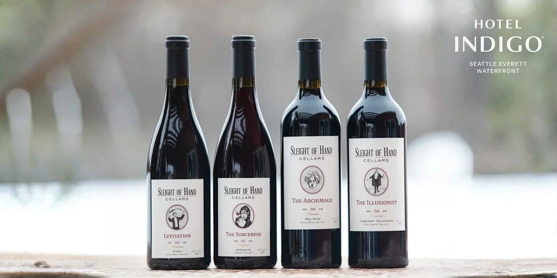 Winemaker Dinner at Jetty Bar &amp; Grille · Hotel Indigo Everett