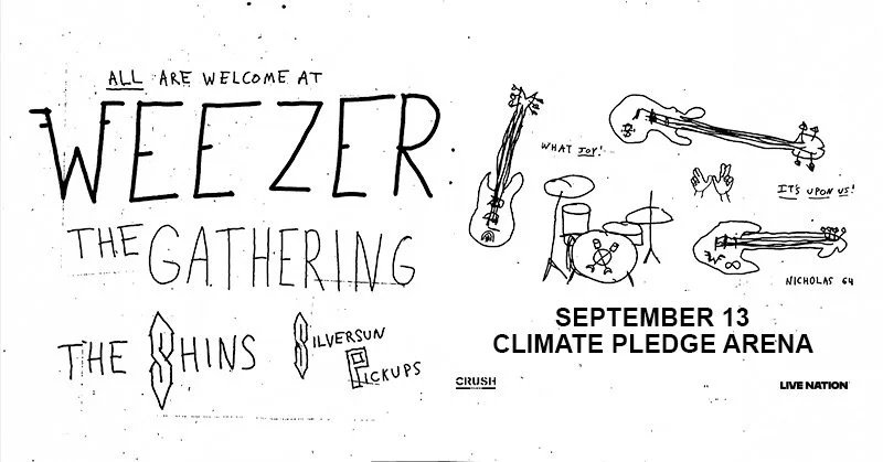 The Guest List Concert Ticket Giveaway · Night One · Weezer &amp; Foster the People (SODO)