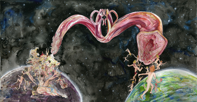 Cover art for the album NR:4;3.1-3 by Michael Gaughan. 
