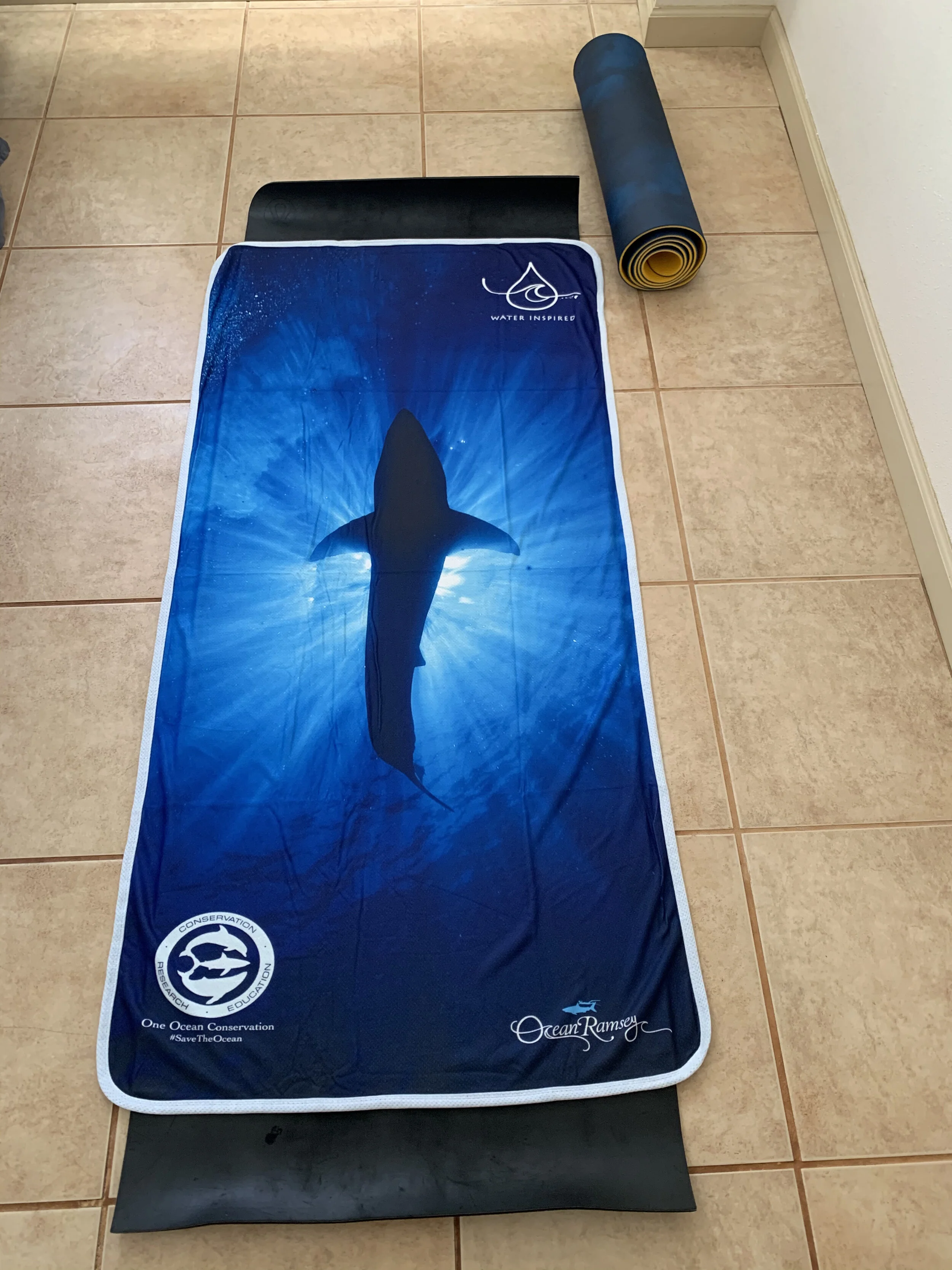 hawaiian yoga mat