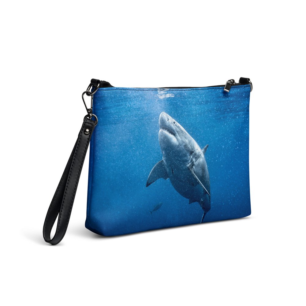 Great White Shark Clutch Crossbody bag-One Ocean Designs, One ocean  Clothing, One Ocean Hawaii, Shop One Ocean, One Ocean Online Shop-One Ocean