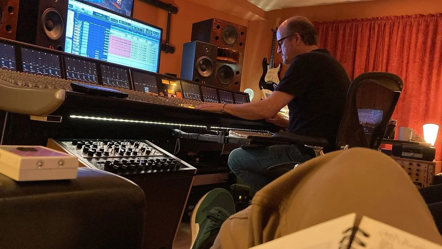 🎷 Shout out to the legendary engineer @rafasardina here at work capturing the incredible energy and soul of Lakecia Benjamin&rsquo;s sax performance on our upcoming release, &ldquo;America&rdquo; (from West Side Story)! 🙌 Rafa&rsquo;s magic behind 