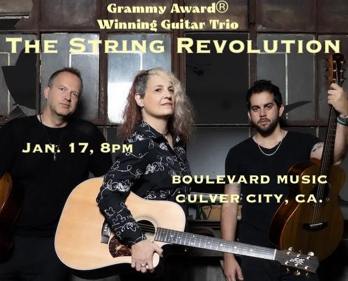 We are looking forward to our first show of the new year- Jan. 17, in our hometown @blvd_music in Culver City! 
Can't wait to see ya'll there :) 
Tix link in bio! 

#livemusic #guitarplayer #instrumentalguitar