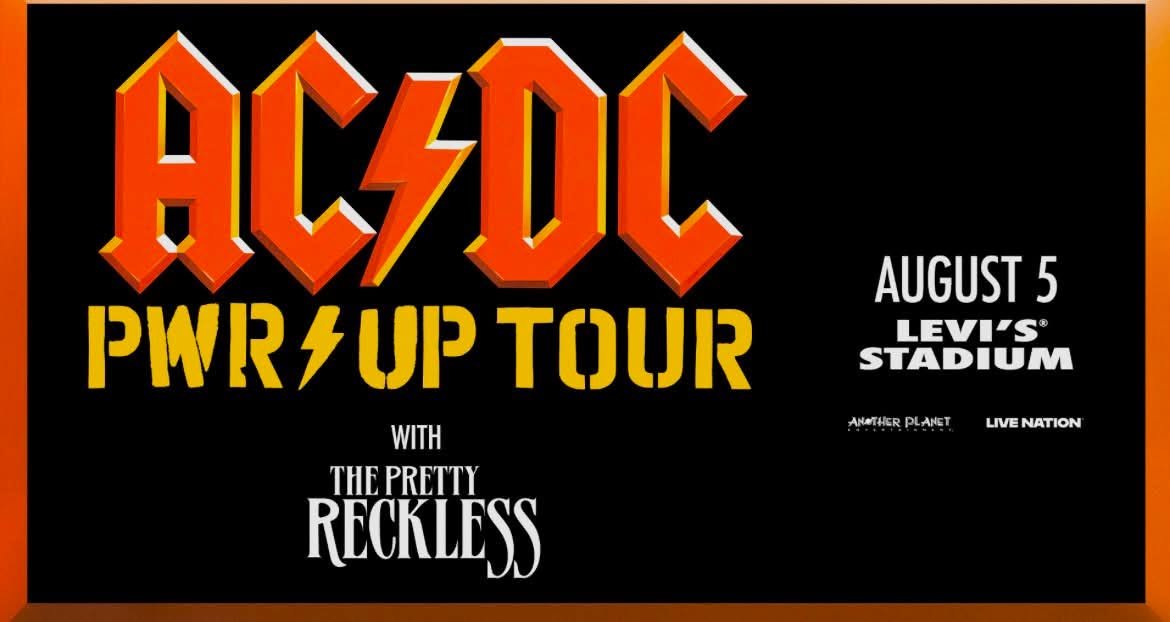 Tonight I&rsquo;ll be a rocknroll fan reliving my teens at Levi Stadium watching AC/DC with Robbin Burton and Tracy Ross Tamasi🤟🏻 We are looking forward to the owners box experience! What? Yes owners box.. cannot wait 😎The last time I saw them was
