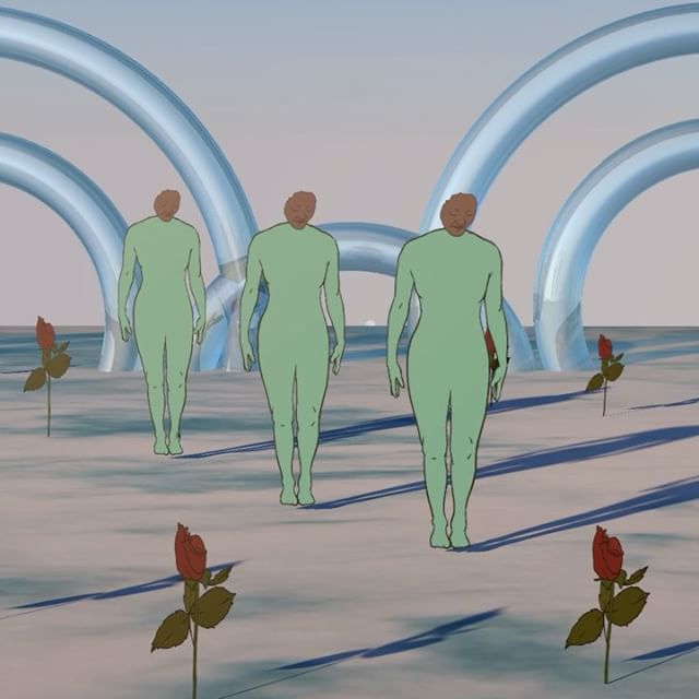 Anxiety filled utopia ⚗️⚔️⚗️ #cinema4d