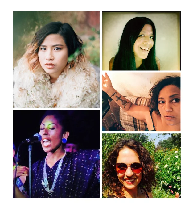From top left & clockwise: Michelle Lin, Maw Shein Win, MK Chavez, Marguerite Munoz, Thea Matthews