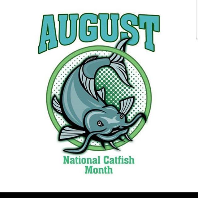 August is National Catfish Month. #eatmorecatfish #crispycatch #reelfood