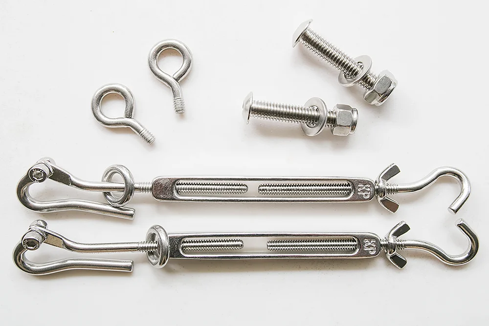 Turnbuckle Deck Bolt Cooler Kit — Cooler Tie Downs LowProfile