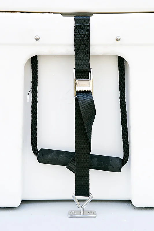 Threaded Deck Plate + T-Bolt + Strap