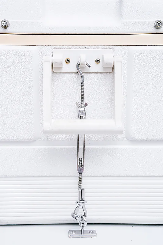 Threaded Deck Plate + Eye-Bolt + Turnbuckle
