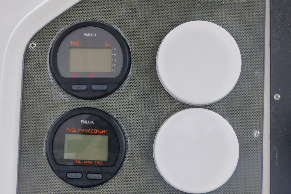 Yamaha 6Y5 and Suzuki Boat Gauge Cover (sold individually) — Cooler Tie Downs LowProfile