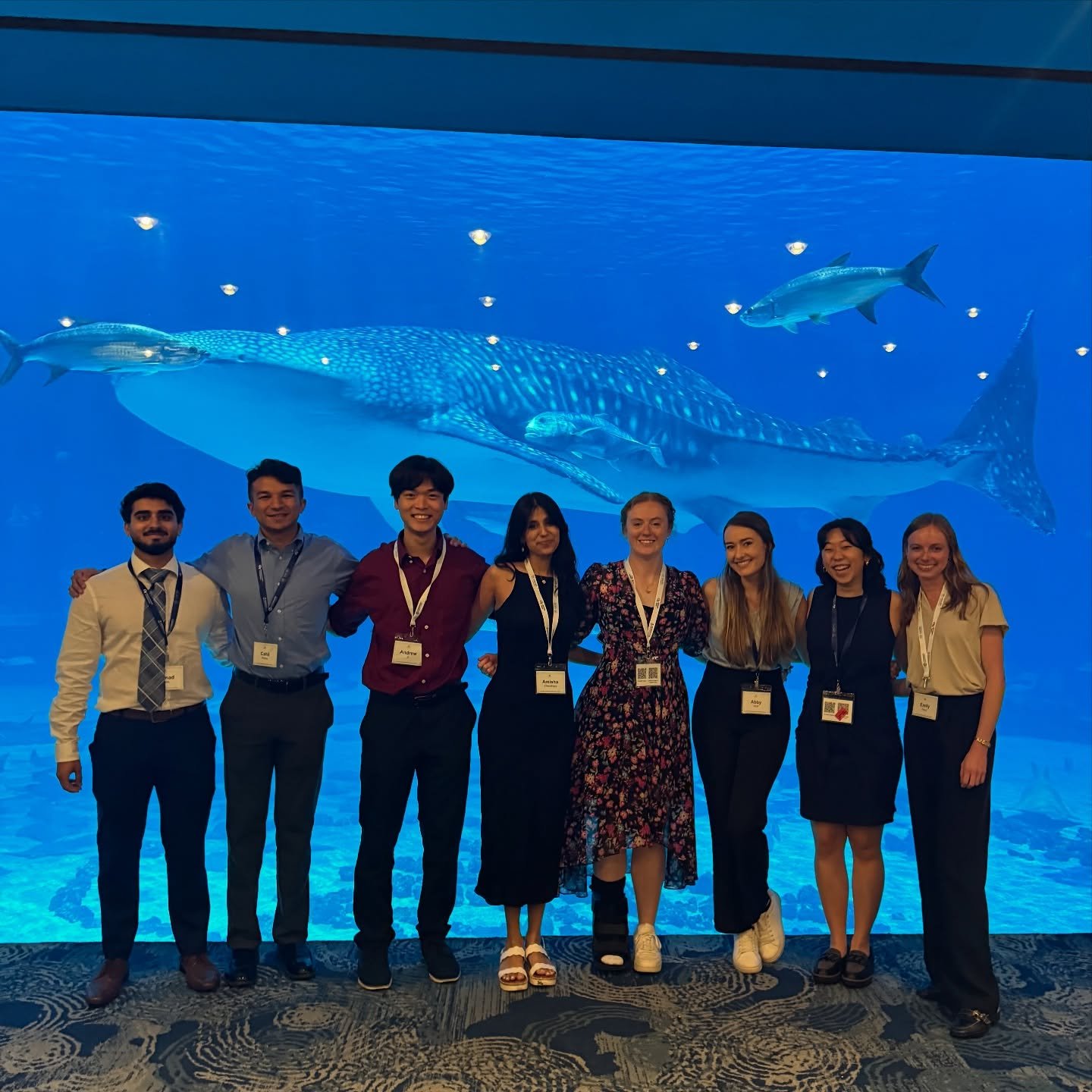 Our coordinator team had a WHALE-y 🐳 good time at the 2025 Southeastern Pediatrics Research Conference at the Georgia Aquarium! 

We presented 3 posters related to our ongoing vaccine clinic and another project aimed to better understand and serve o