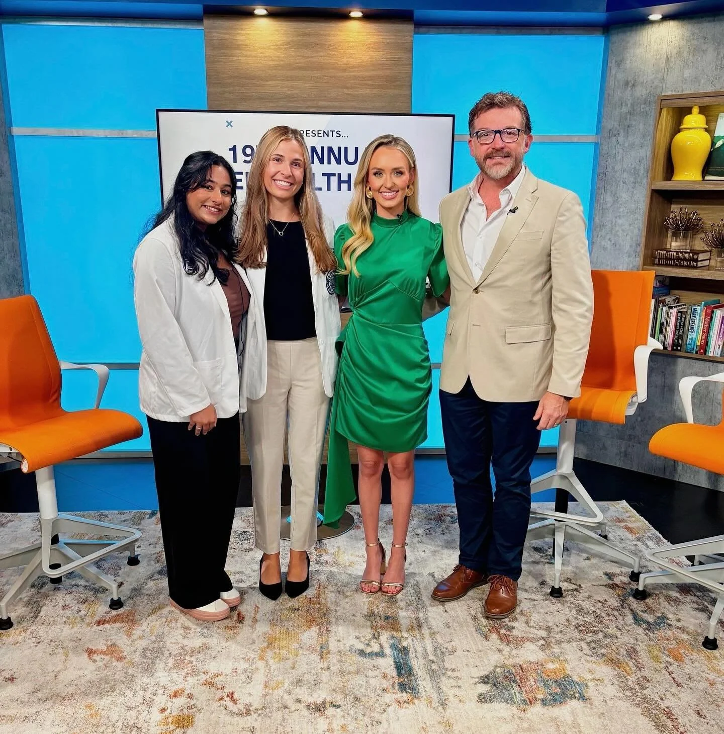 The ALAS Health Fair is coming up this Saturday! Caitlyn (Co-Director) and Anvi (Co-VP of Marketing) had the opportunity to talk about the event this morning on @wrdw_wagt . Click the link in our bio to watch the feature!