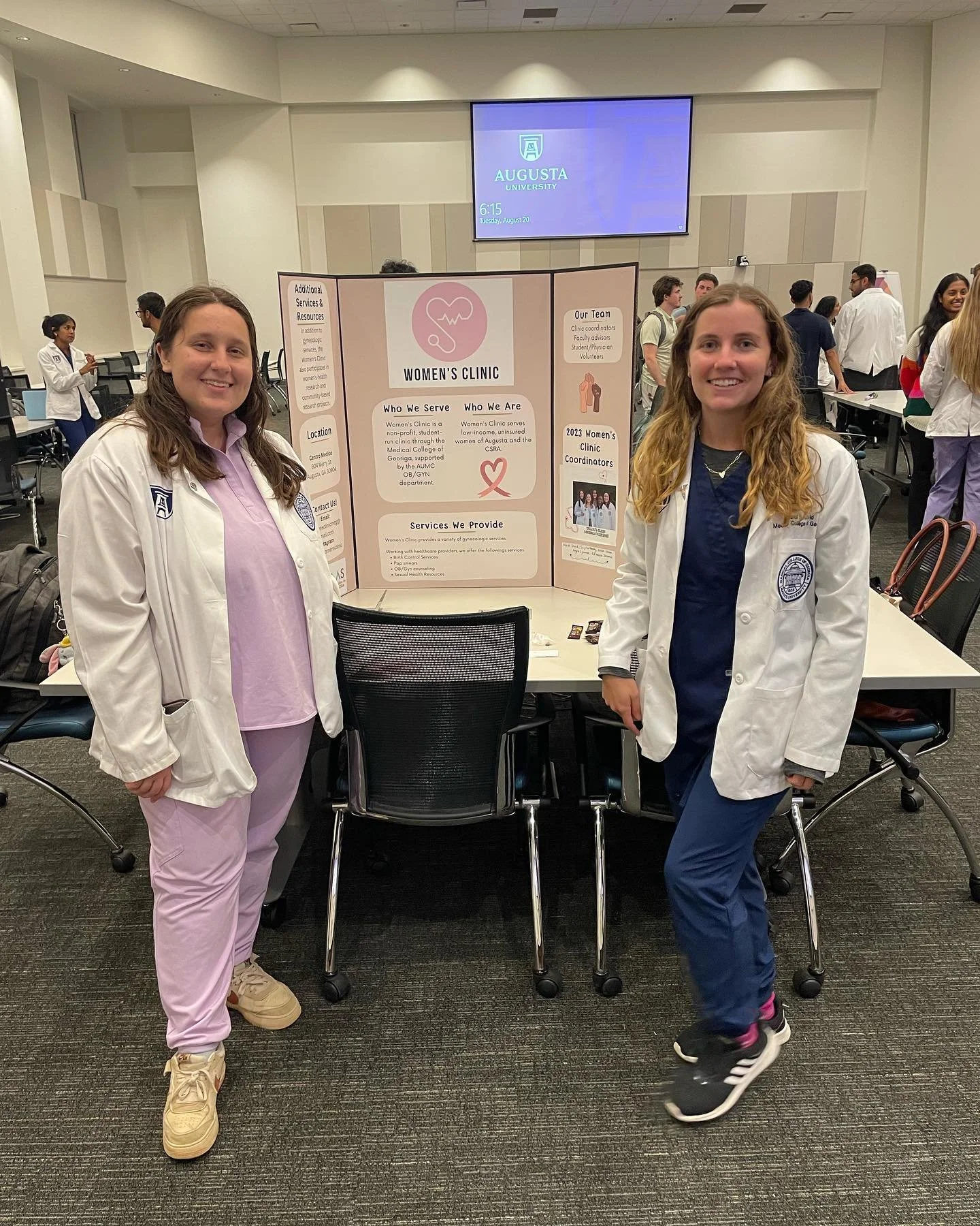 We loved meeting everyone today at the organization fair! We can&rsquo;t wait to have you guys volunteer with us or apply for the new coordinator positions!